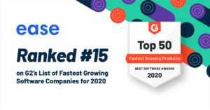 Read more about the article G2 Reveals Best Software Companies 2020: Ease Earns Spot on List